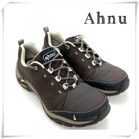Ahnu Shoes - Ahnu Montara II Waterproof Hiking Sneakers Shoes Brown